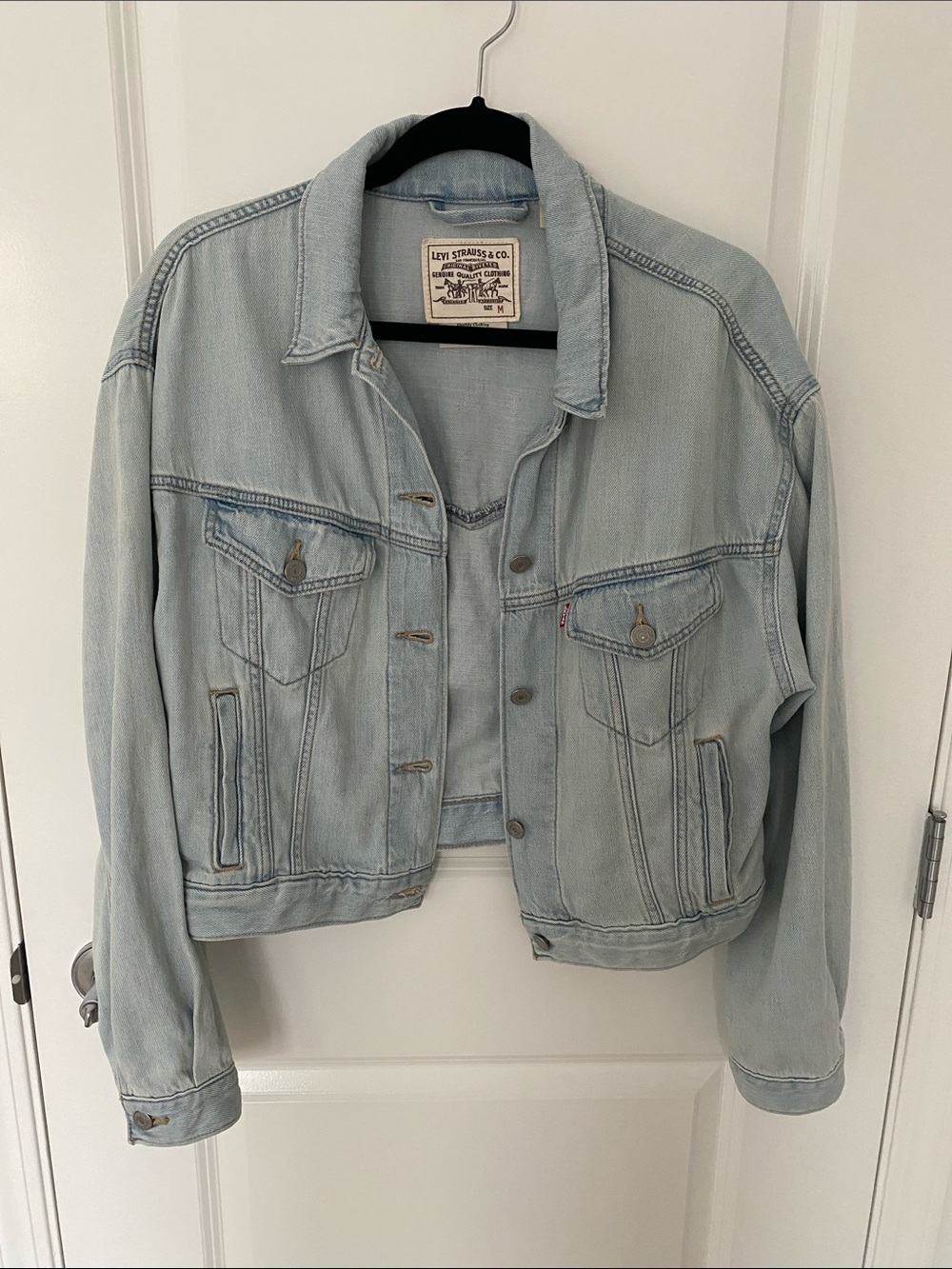 Levi's Light Wash Denim Trucker Jacket